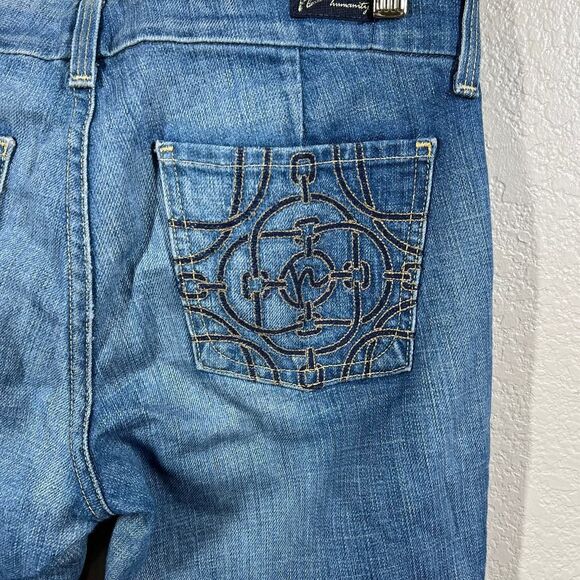 Citizens of Humanity Chain Link #197 Faye Wide Leg Jeans 90's streetwear size 27 - Picture 6 of 16